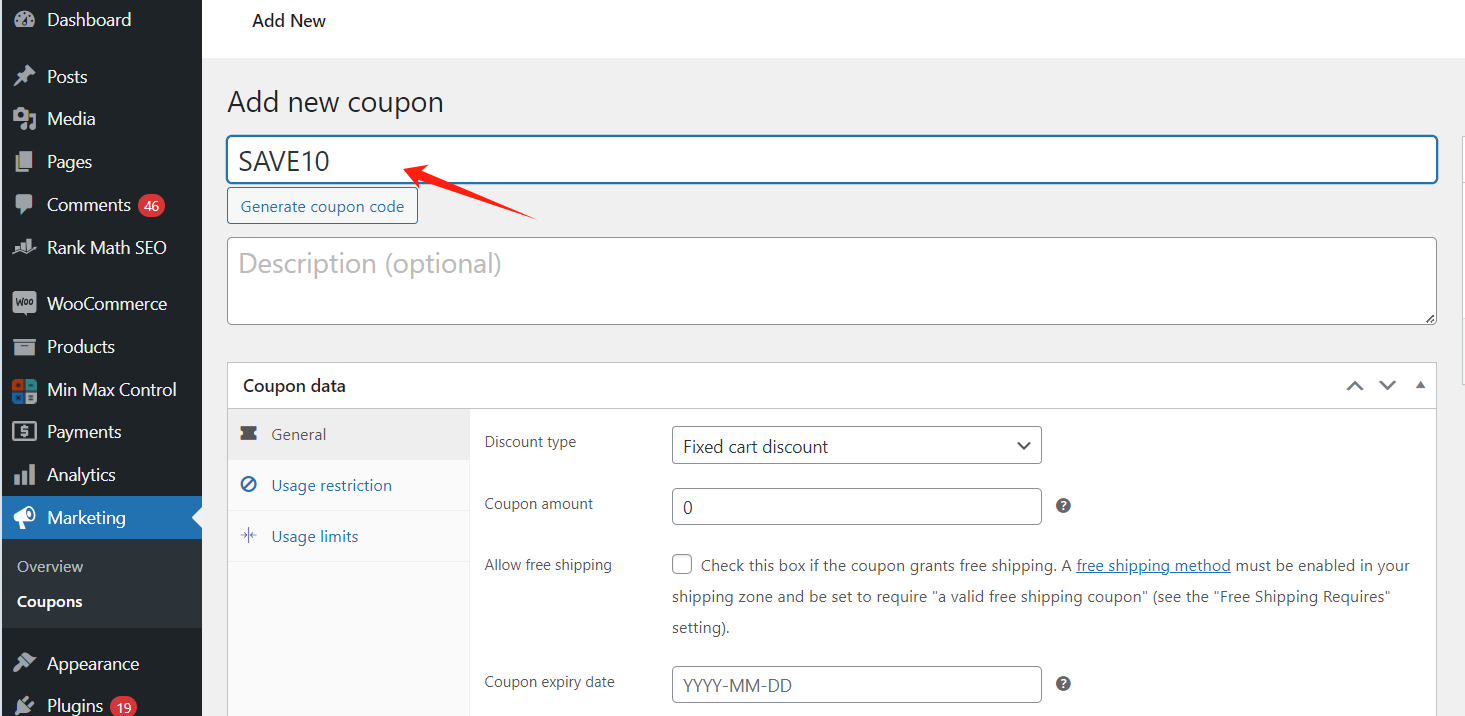 画像[6] - WooCommerceで最低購入金額とカート割引を設定して顧客単価と売上を上げる方法