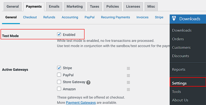画像[15] - WordPressでStripeの支払いをテストする方法：WooCommerce、EDD、支払いフォームのテスト方法