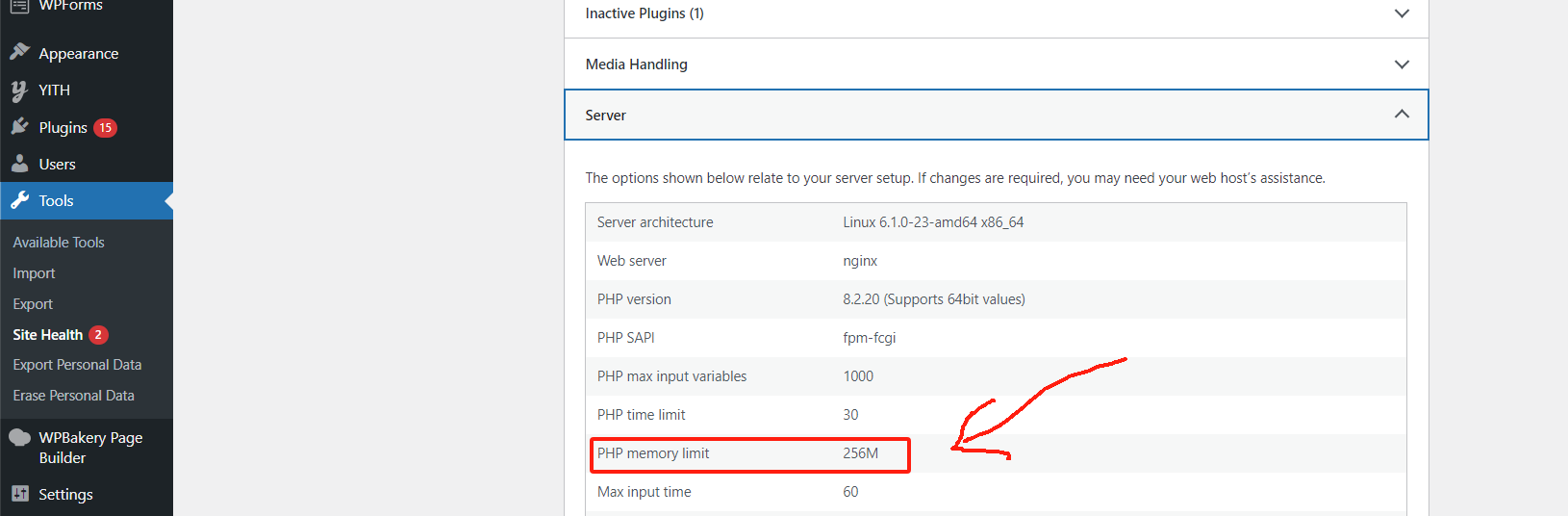 Imágenes [3] - ¿Cómo solucionar el error de memoria insuficiente de WordPress? 5 Maneras de Aumentar el Límite de Memoria PHP