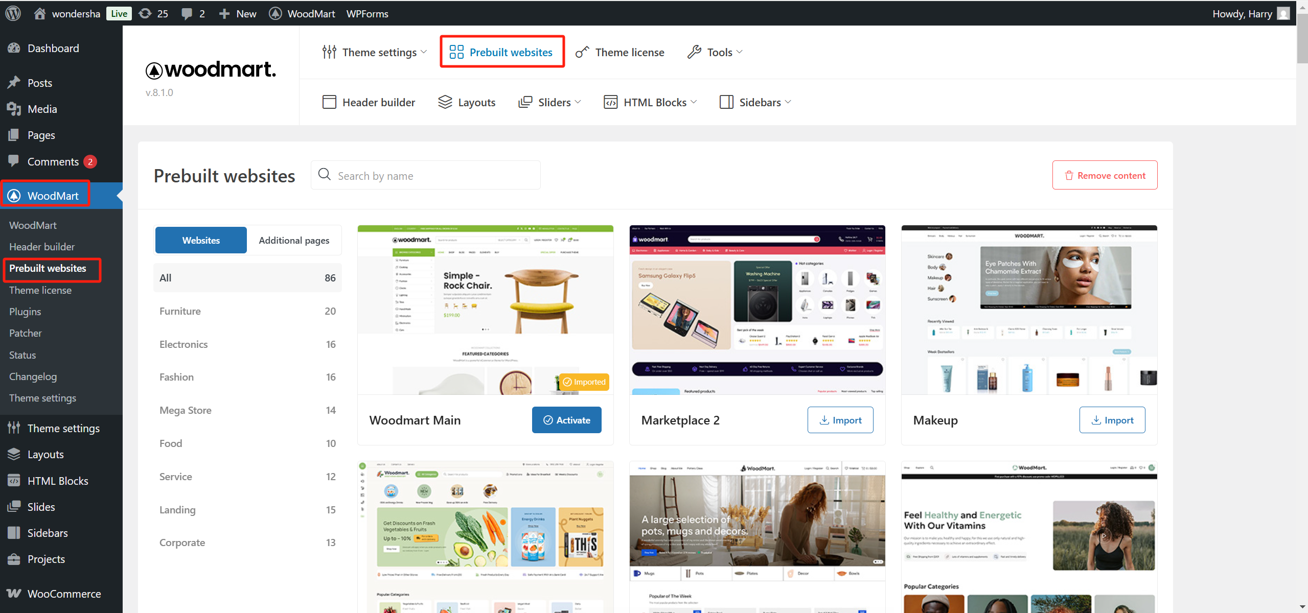 Imagen [4]-Tema Woodmart: ideal para crear una tienda en línea de éxito