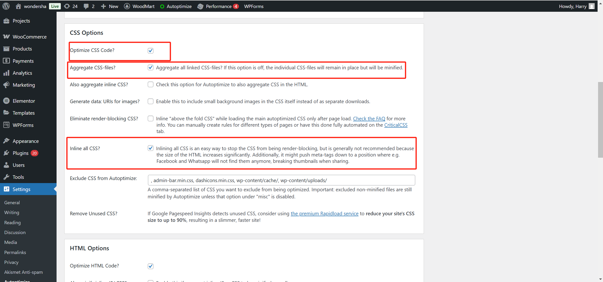 Image [6] - Améliorer la vitesse de chargement des pages et la satisfaction des clients : optimiser les performances du thème Woodmart
