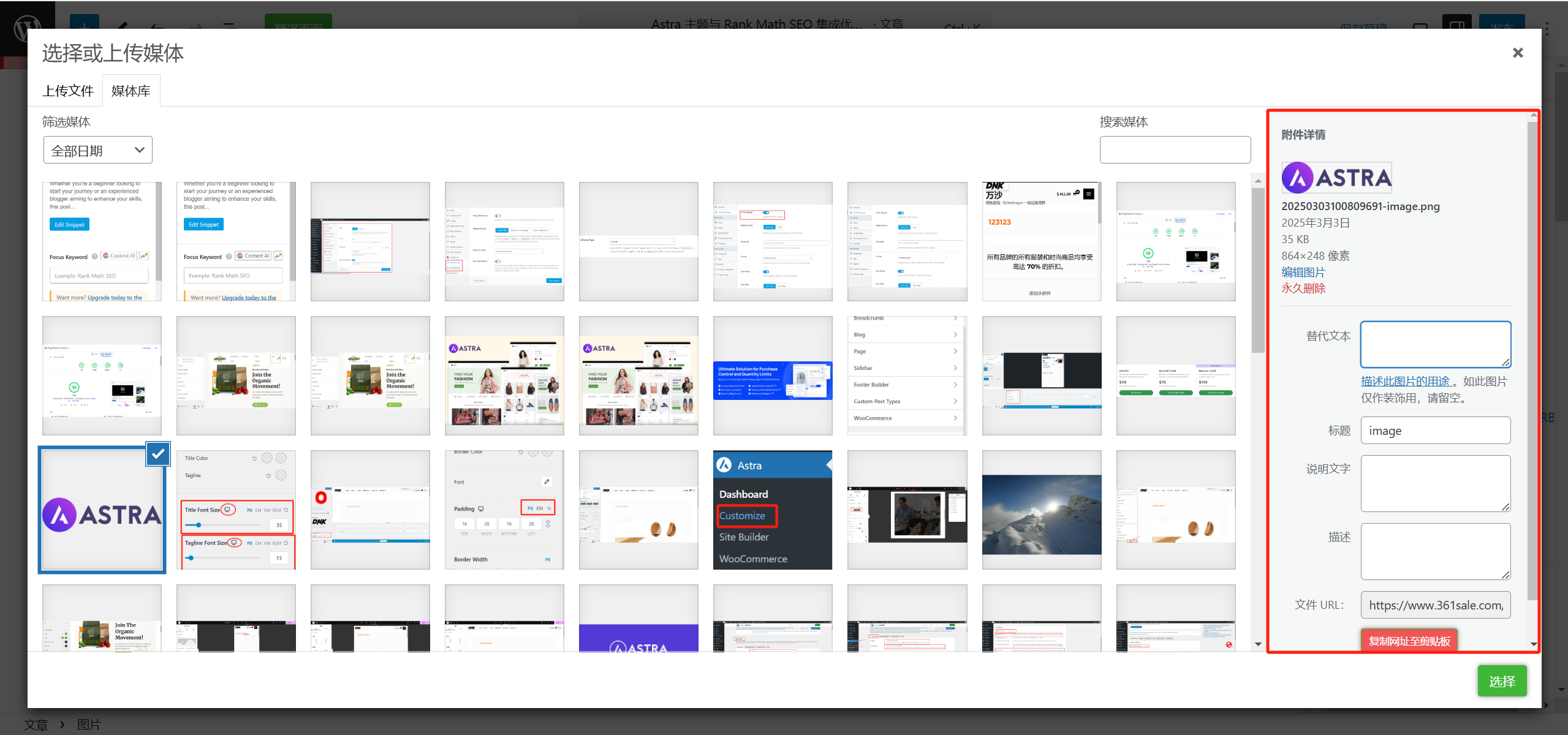 图片[11]-Astra 主题与 Rank Math SEO 集成优化指南：提升网站排名的关键调整
