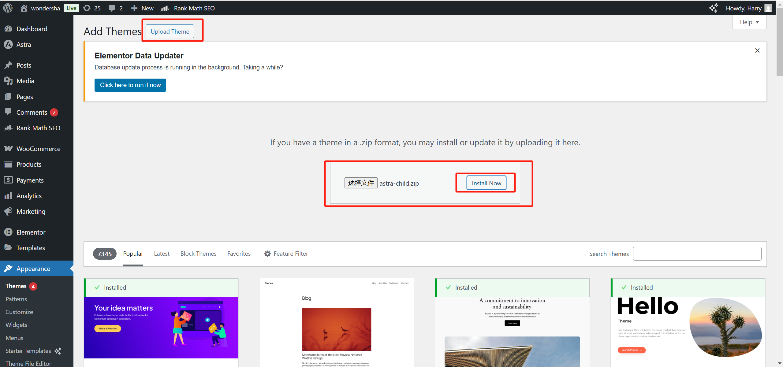 Imagen [9]-Tutorial de creación e instalación del tema hijo de Astra: guía completa paso a paso y de personalización