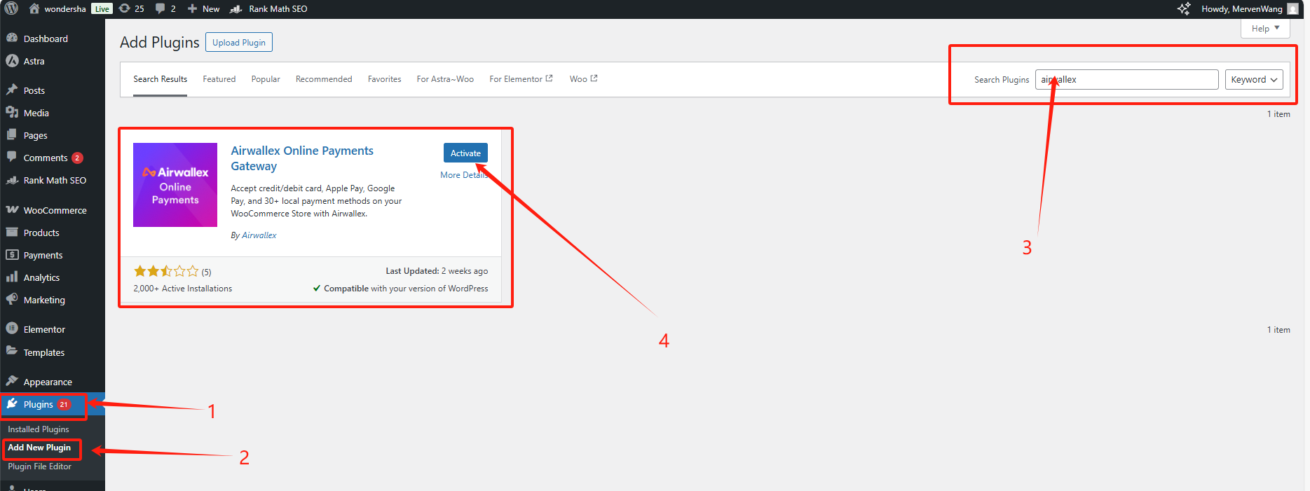 图片[5]-Airwallex 支付网关与 WordPress深度结合：打造快速的全球电商网站