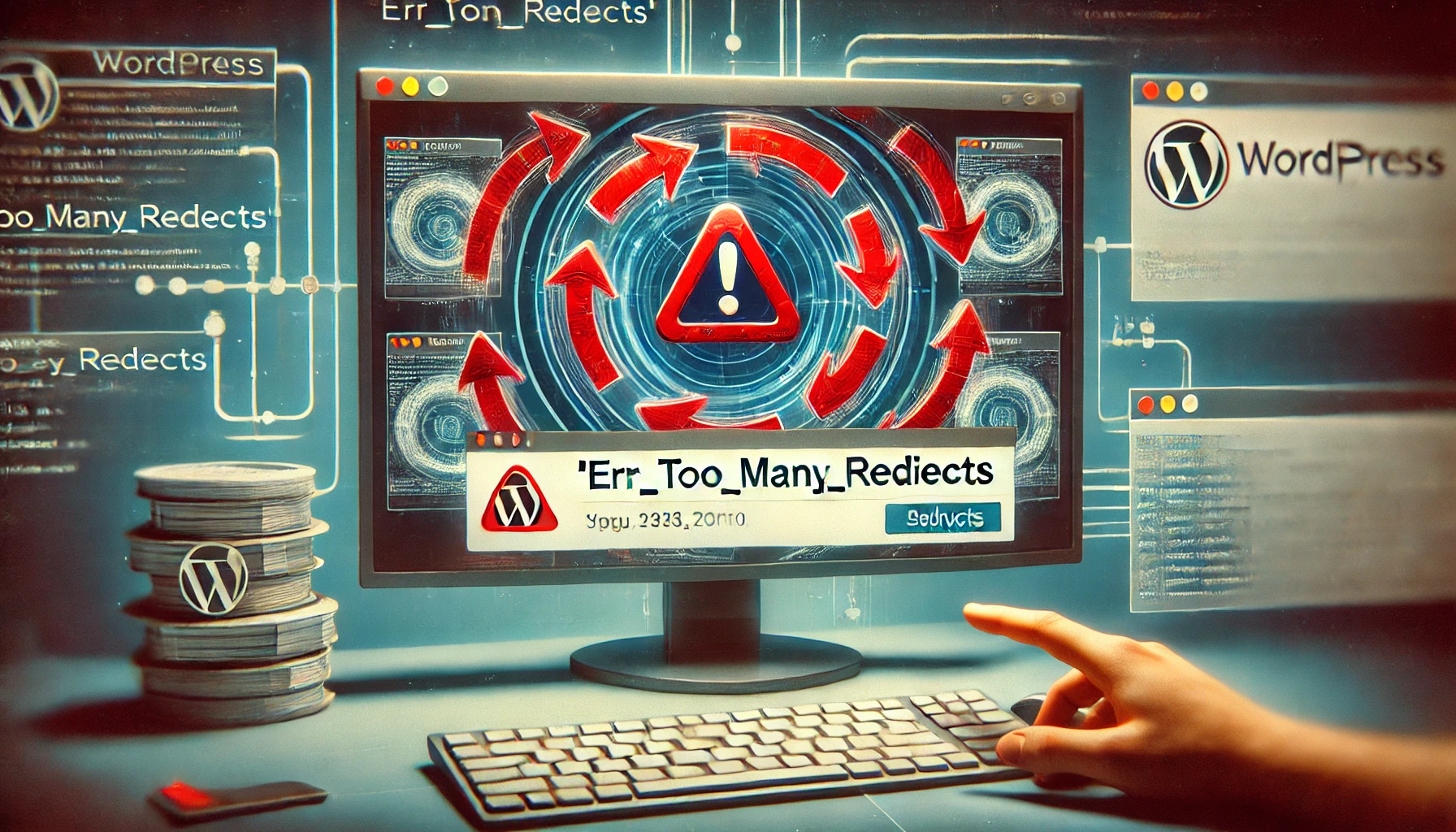 ERR_TOO_MANY_REDIRECTS ロゴ