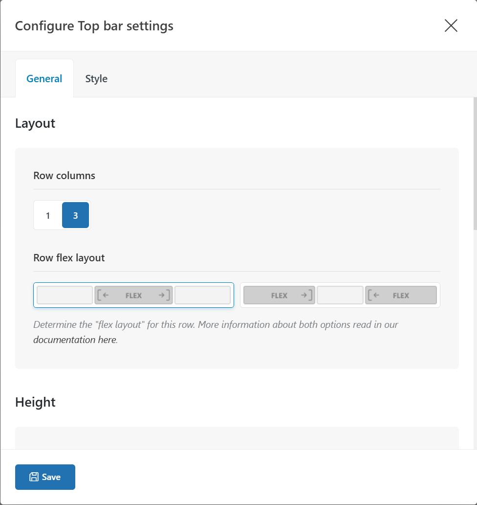 Imagen [10] - Guía de personalización del encabezado y pie de página del tema WoodMart: Creación de un diseño personalizado