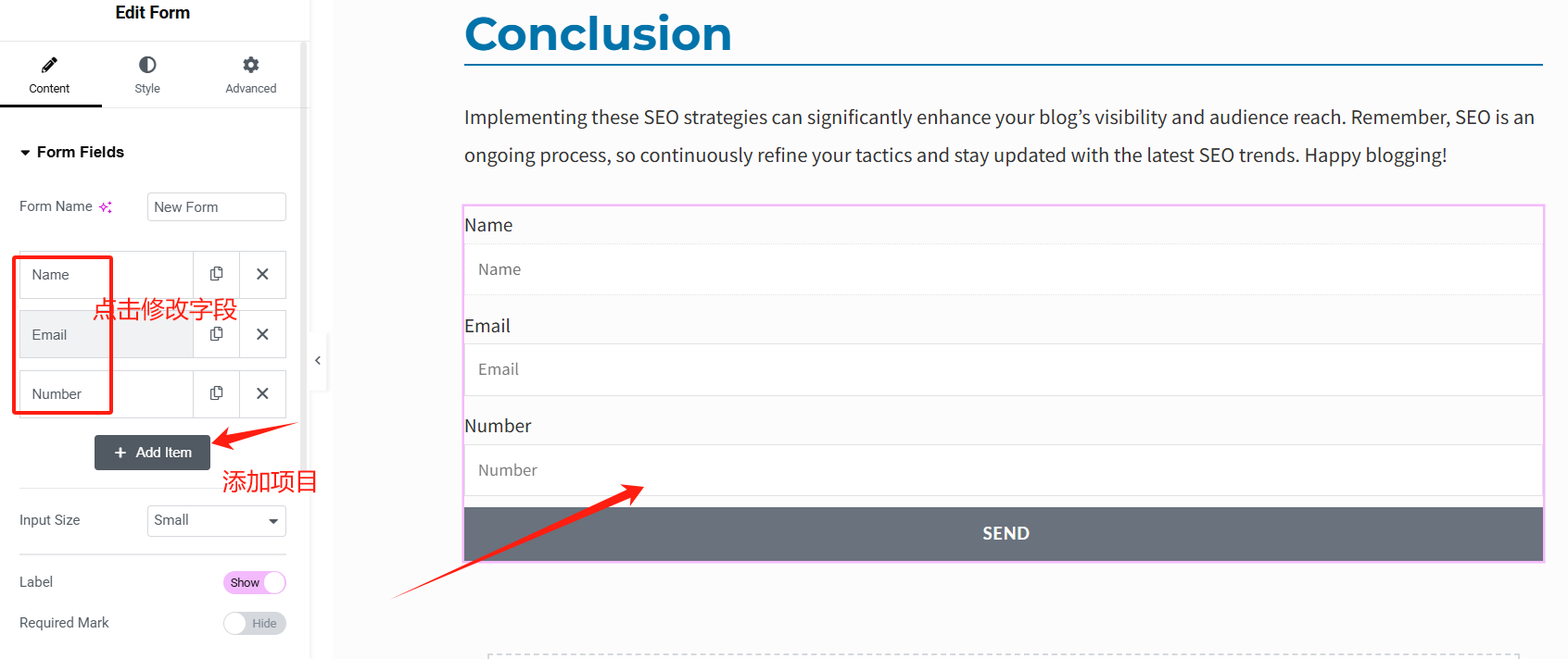 Image [4] - Le guide complet des formulaires Elementor : Fonctionnalités expliquées, conseils d'optimisation et stratégies d'amélioration du taux de conversion