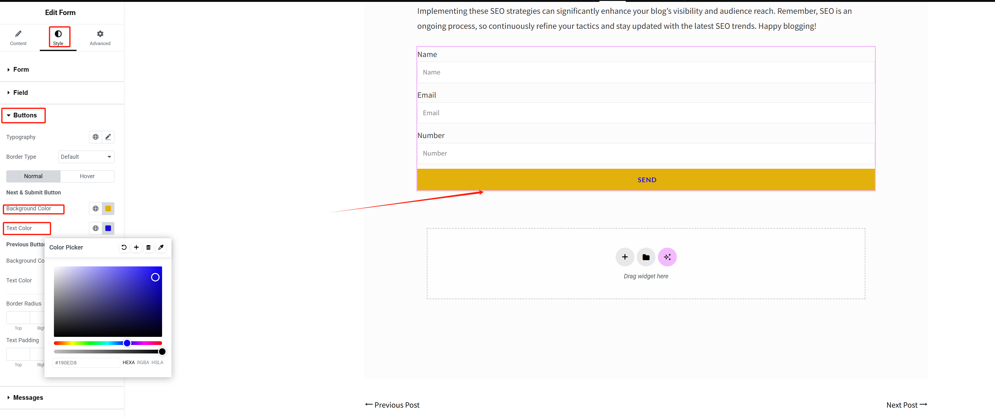 Image [8] - Le guide complet des formulaires Elementor : Fonctionnalités expliquées, conseils d'optimisation et stratégies d'amélioration du taux de conversion