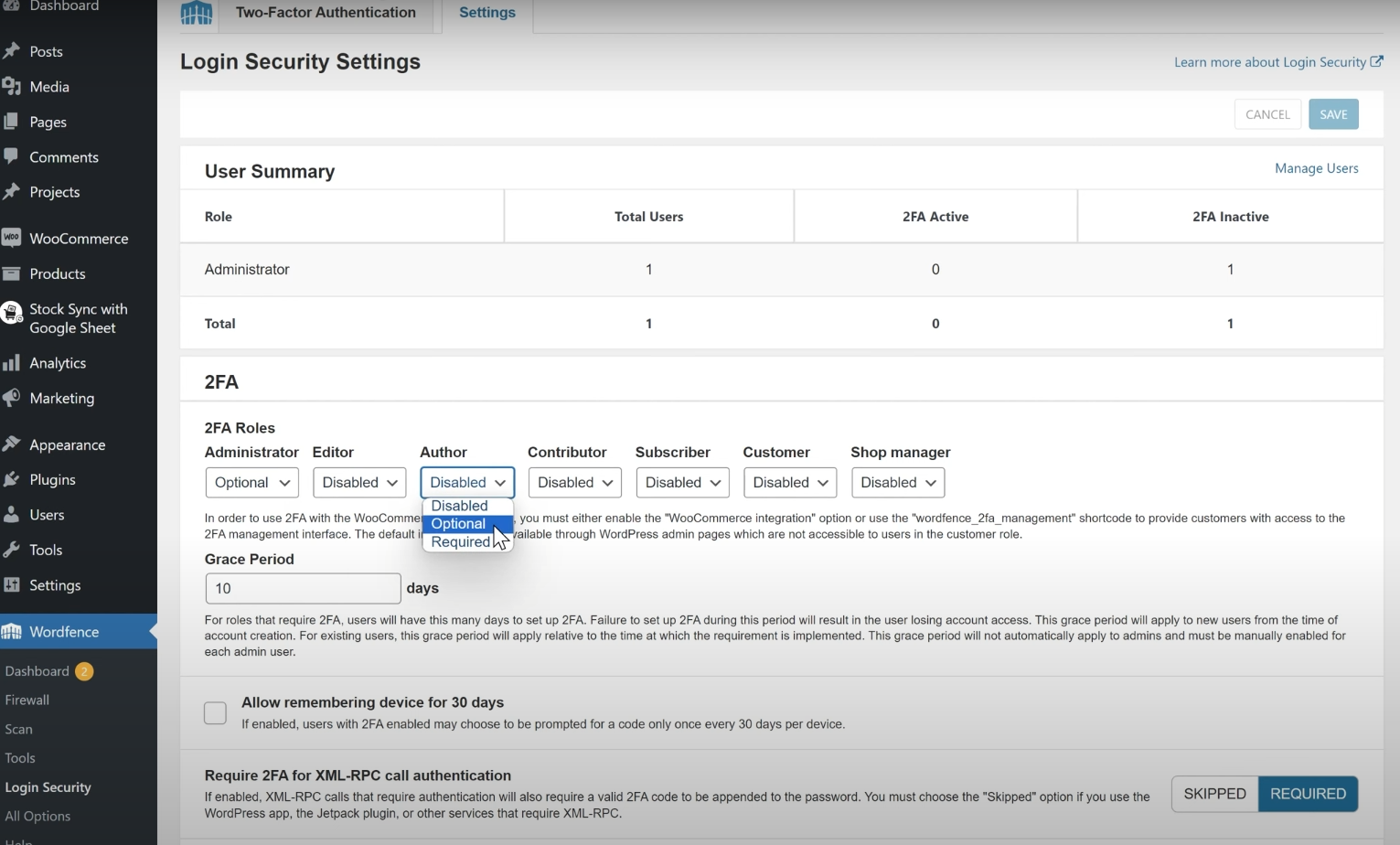 Image [8]-Comparaison approfondie des plugins de sécurité Wordfence et Solid Security : quel plugin est le meilleur pour votre site WordPress ?