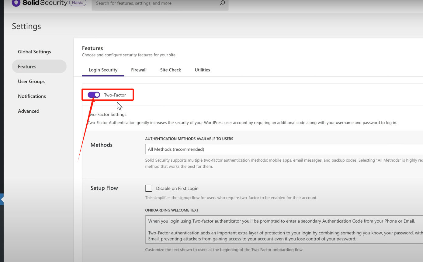 Image [9]-Comparaison approfondie des plugins de sécurité Wordfence et Solid Security : quel plugin est le meilleur pour votre site WordPress ?