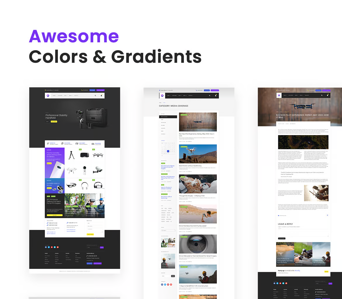 Image [3] - Bzzz - Electronics Ecommerce Elementor Template Kit - Photon Flux Network | Professional WordPress repair service, worldwide, fast response