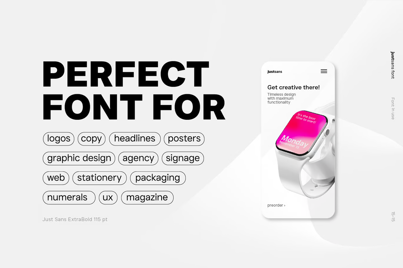 图片[2]-JUST Sans® 简洁现代的极简几何字体-光子波动网 | 专业WordPress修复服务，全球范围，快速响应