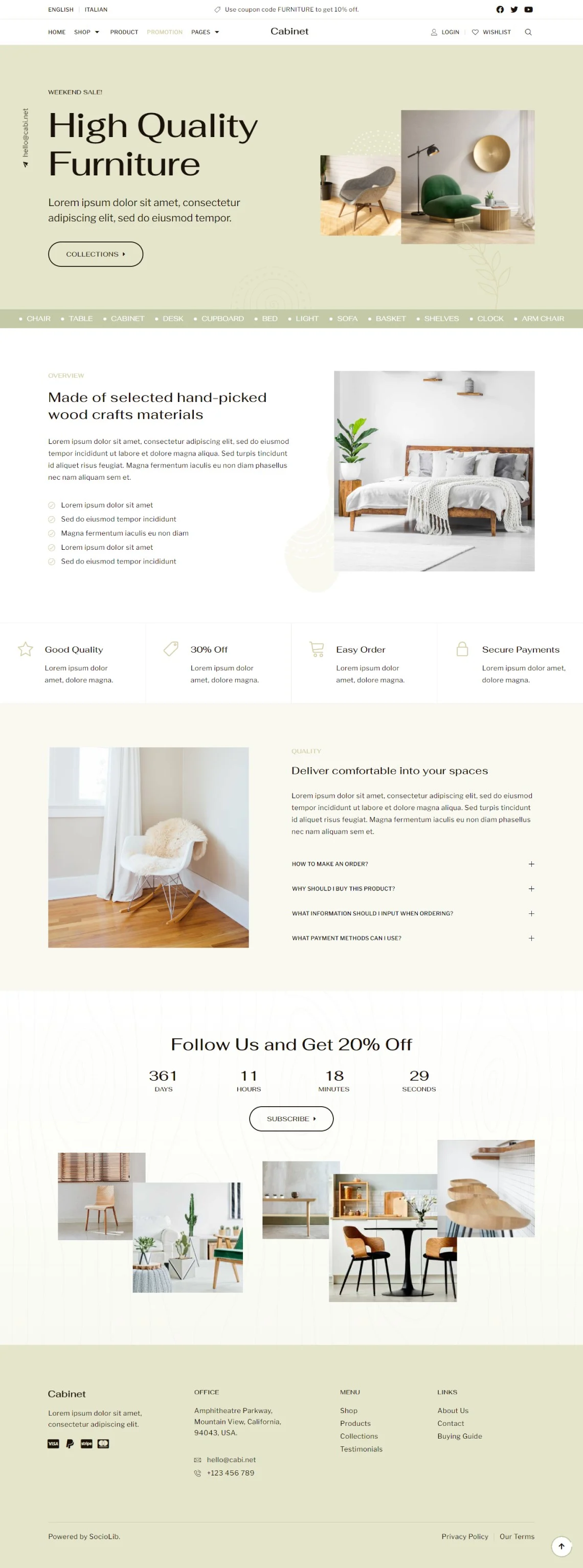 图片[2]-Cabinet – 家具商店 Elementor 模板套件-光子波动网 | 专业WordPress修复服务，全球范围，快速响应