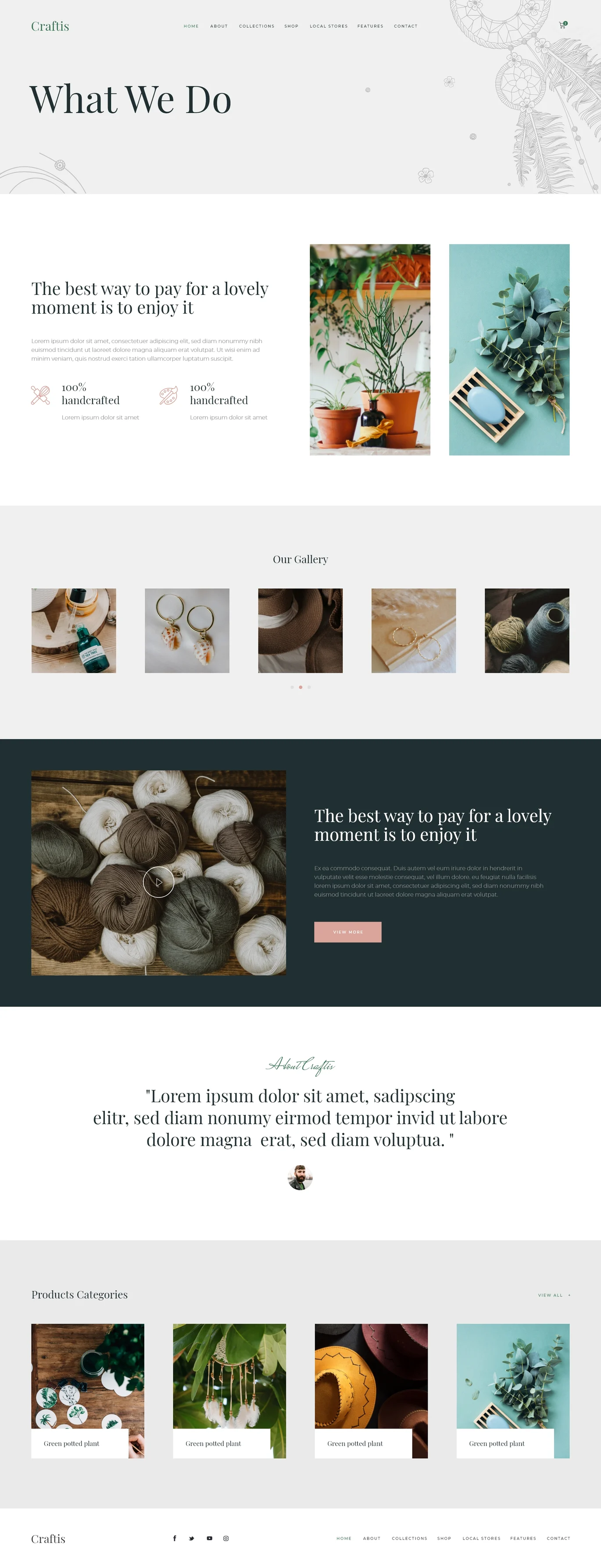 图片[2]-Craftis – 手工艺与工匠 Elementor 模板套件-光子波动网 | 专业WordPress修复服务，全球范围，快速响应