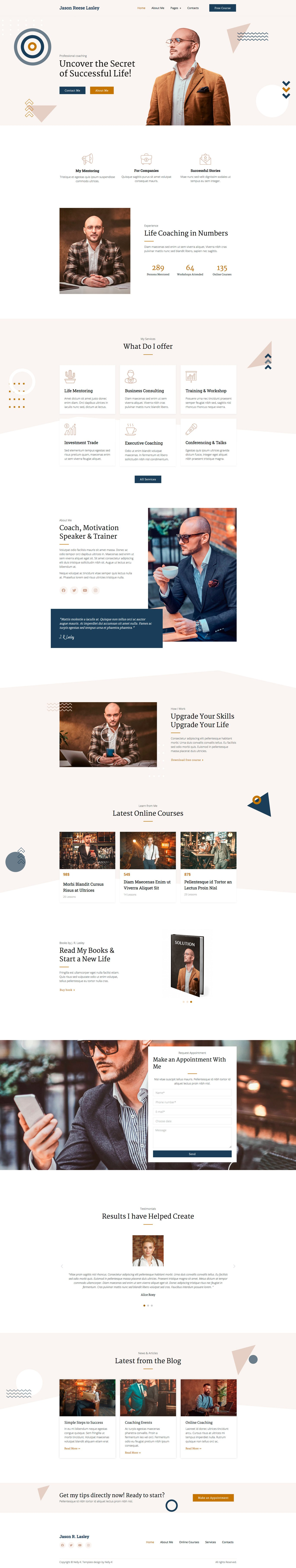 图片[1]-Gloas – 生活教练在线课程 Elementor 模板套件-光子波动网 | 专业WordPress修复服务，全球范围，快速响应