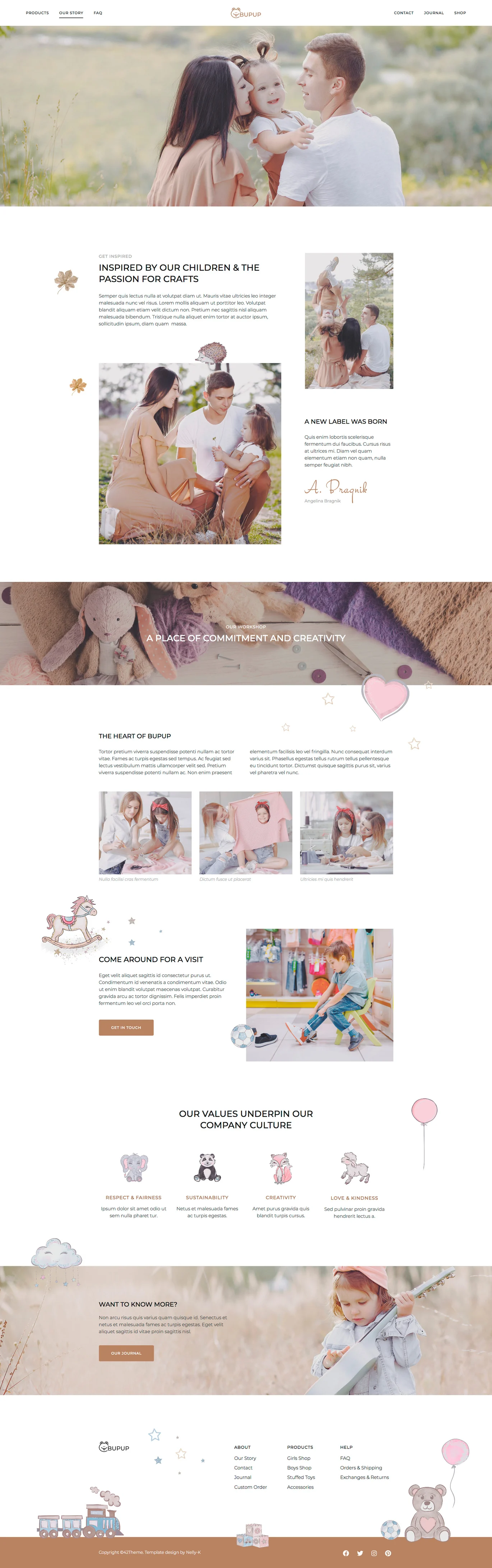 Imagen [3]-Bubup - Children's Store & Baby Store Elementor Template Kit - Photon Flux | Servicio profesional de reparación de WordPress, alcance global, respuesta rápida