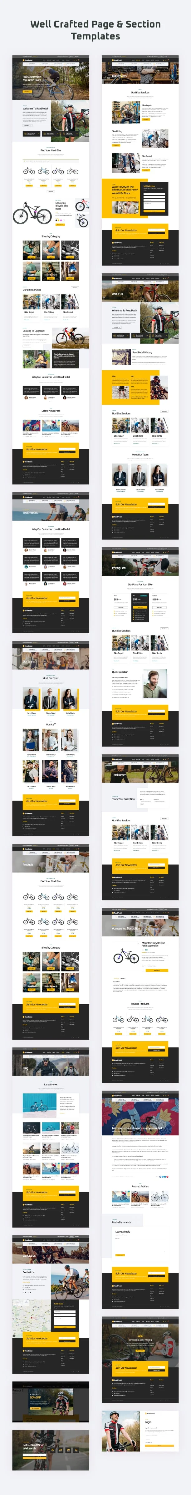 Image [1]-RoadPedal - Bike Shop Elementor Template Kit - Photon Flux | Professional WordPress repair service, global reach, fast response