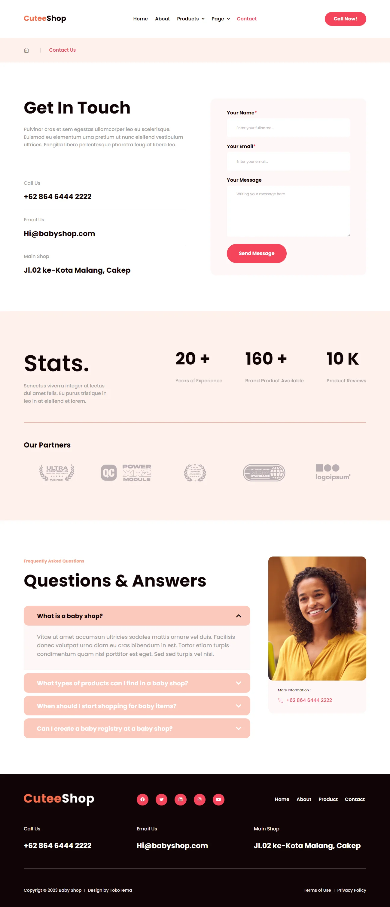 Imagen [3] - CuteeShop - Kids & Babies Ecommerce Elementor Template Suite - Photon Fluctuation Network | Servicio profesional de reparación de WordPress, alcance global, respuesta rápida