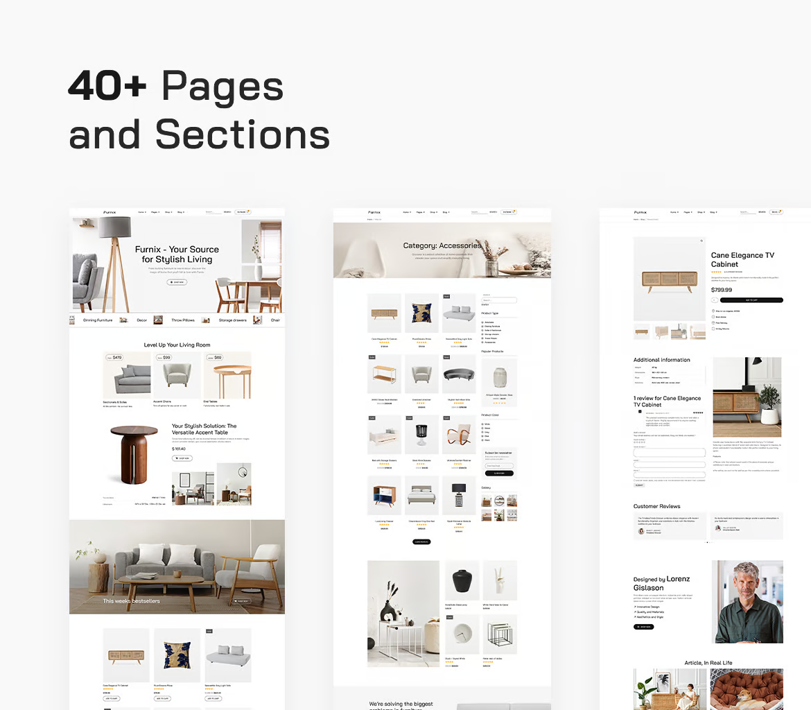 Image [1] - Furnix - Ecommerce Store Elementor Pro Template Suite - Photon Flux | Professional WordPress repair service, worldwide, fast response