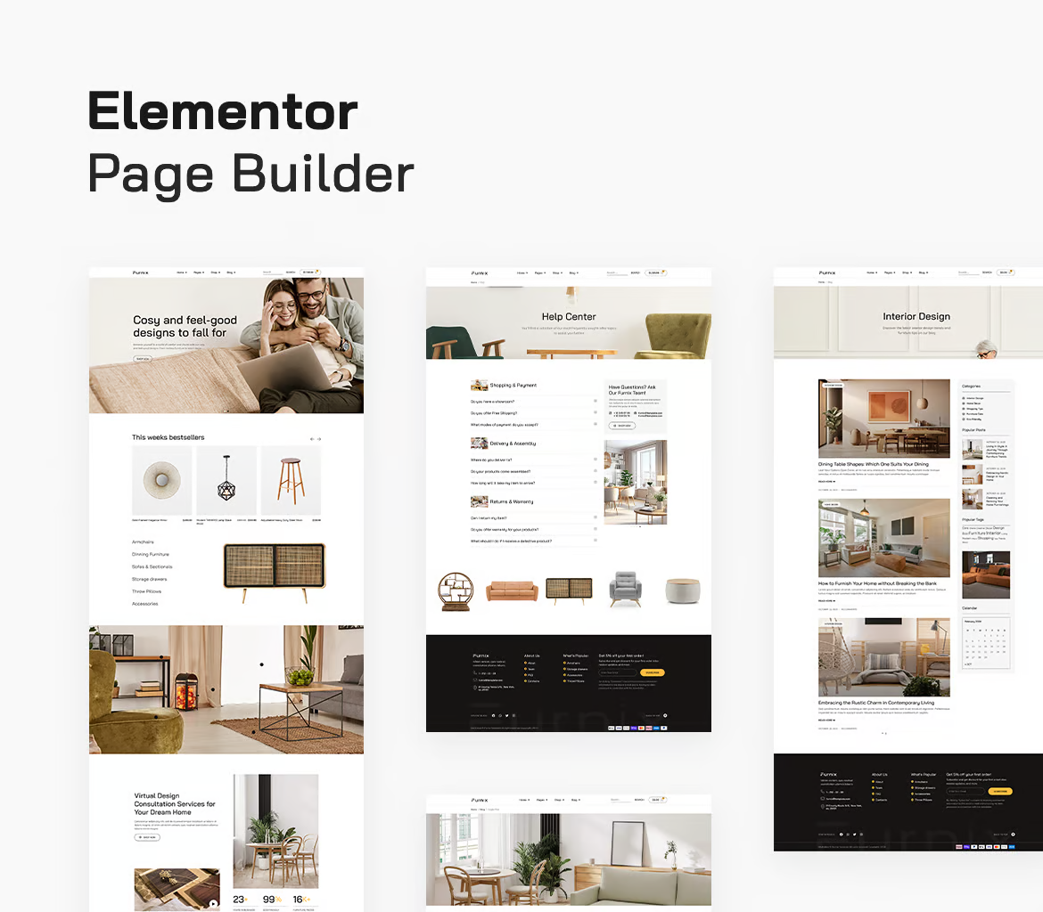 Image [2] - Furnix - Ecommerce Store Elementor Pro Template Suite - Photon Fluctuation Network | Professional WordPress repair service, worldwide, fast response
