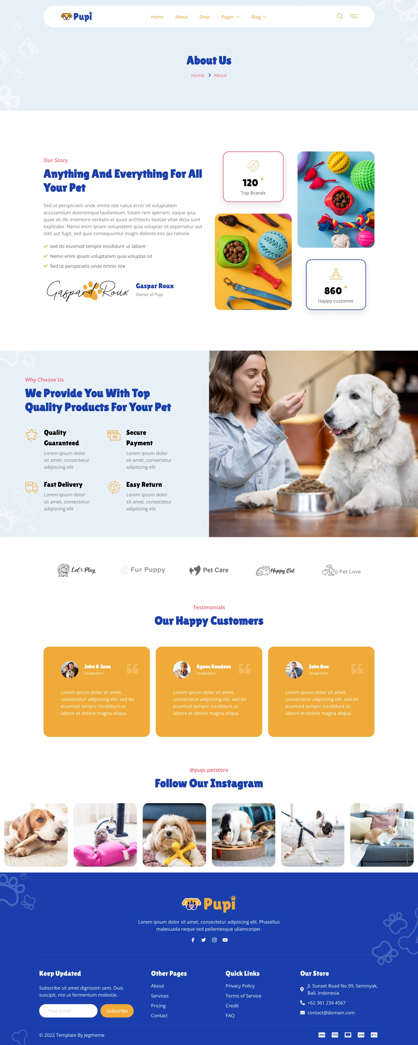 图片[3]-Pupi – 宠物商店与宠物用品 Elementor 模板包-光子波动网 | 专业WordPress修复服务，全球范围，快速响应