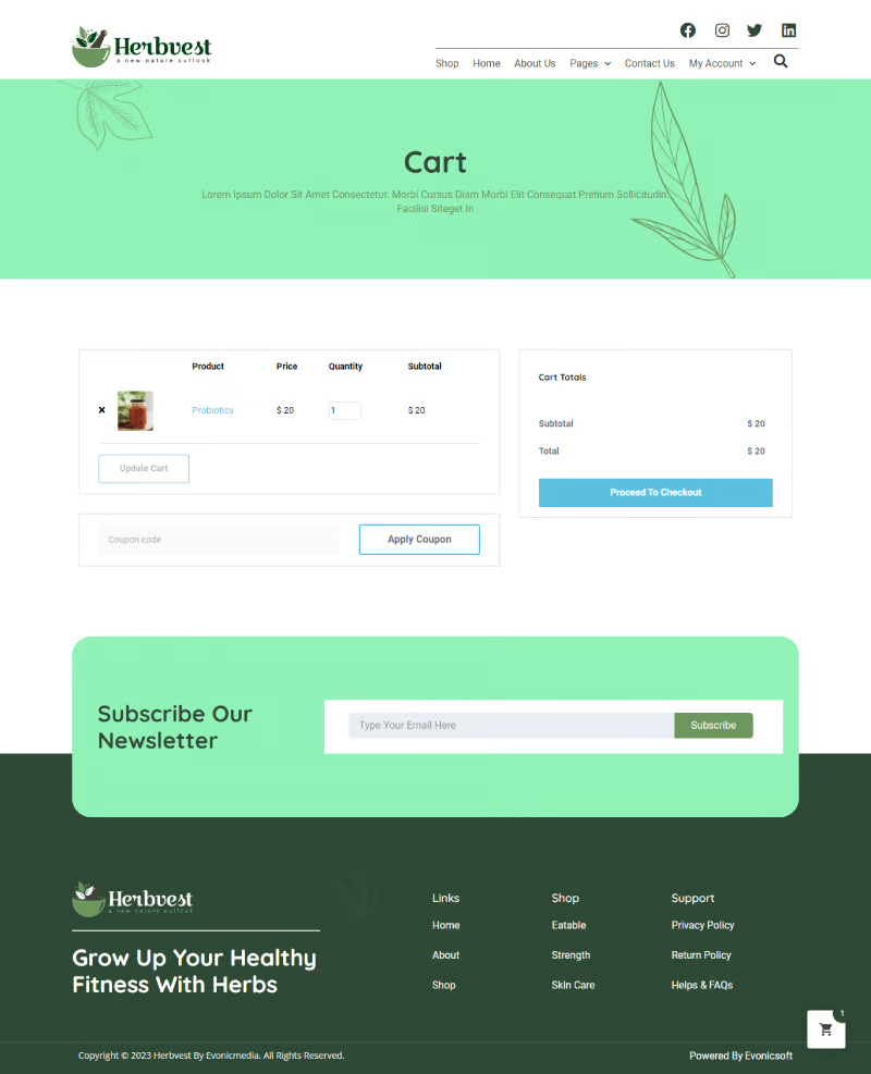 图片[1]-HerbVest – 草药商店 Elementor Pro 模板包-361Sale WordPress Care