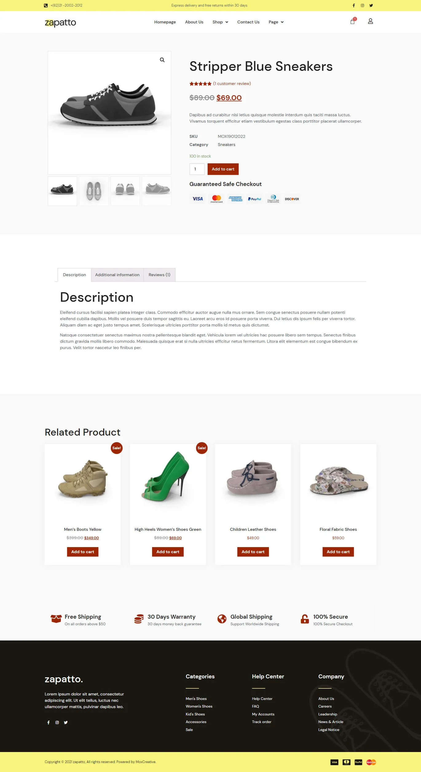 Image[1]-Zapatto - Shoes Store WooCommerce Elementor Template Pack - Photon Fluctuation Network | Service de réparation WordPress professionnel, dans le monde entier, réponse rapide !