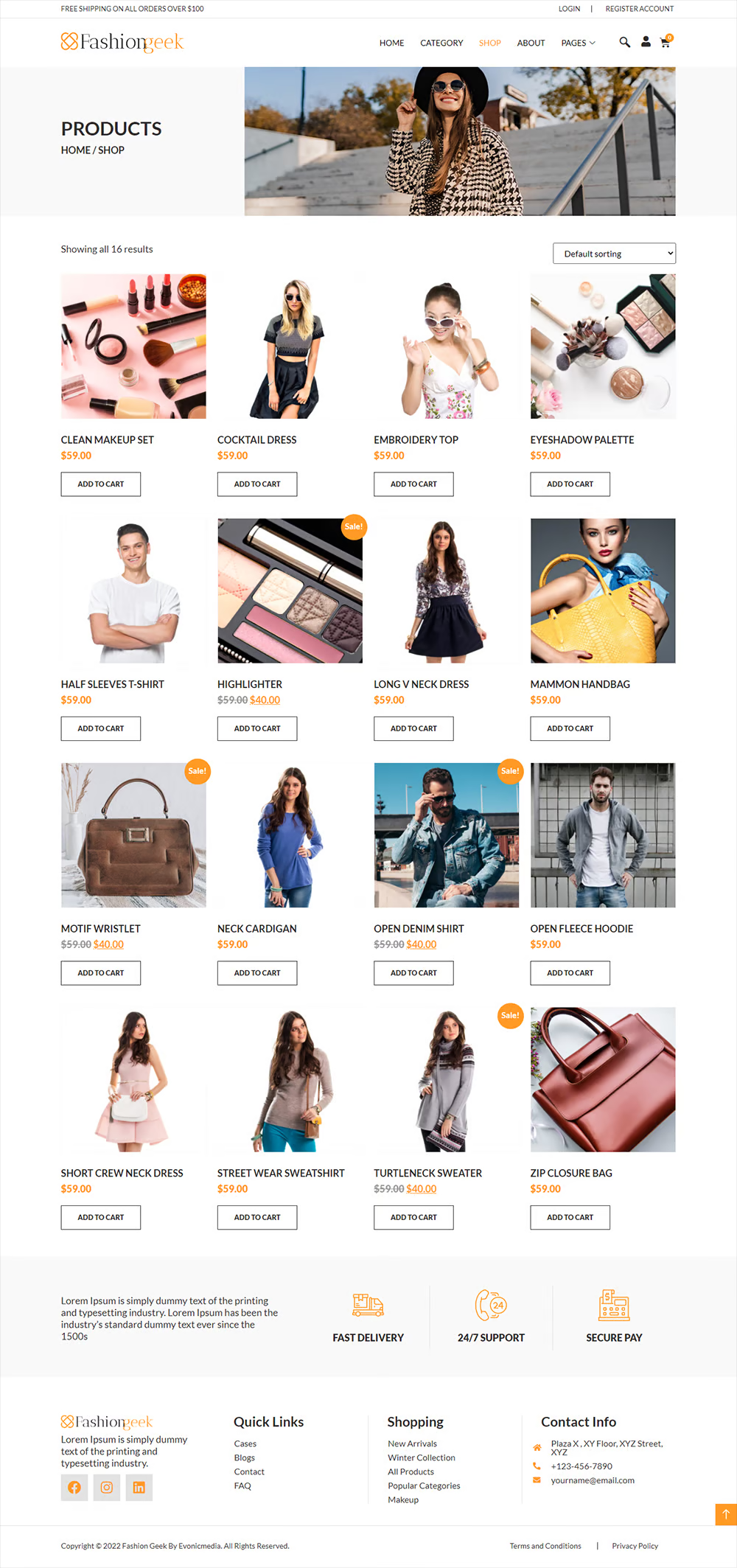 图片[1]-Fashion Geek – WooCommerce 时尚 Elementor Pro 模板包-光子波动网 | 专业WordPress修复服务，全球范围，快速响应