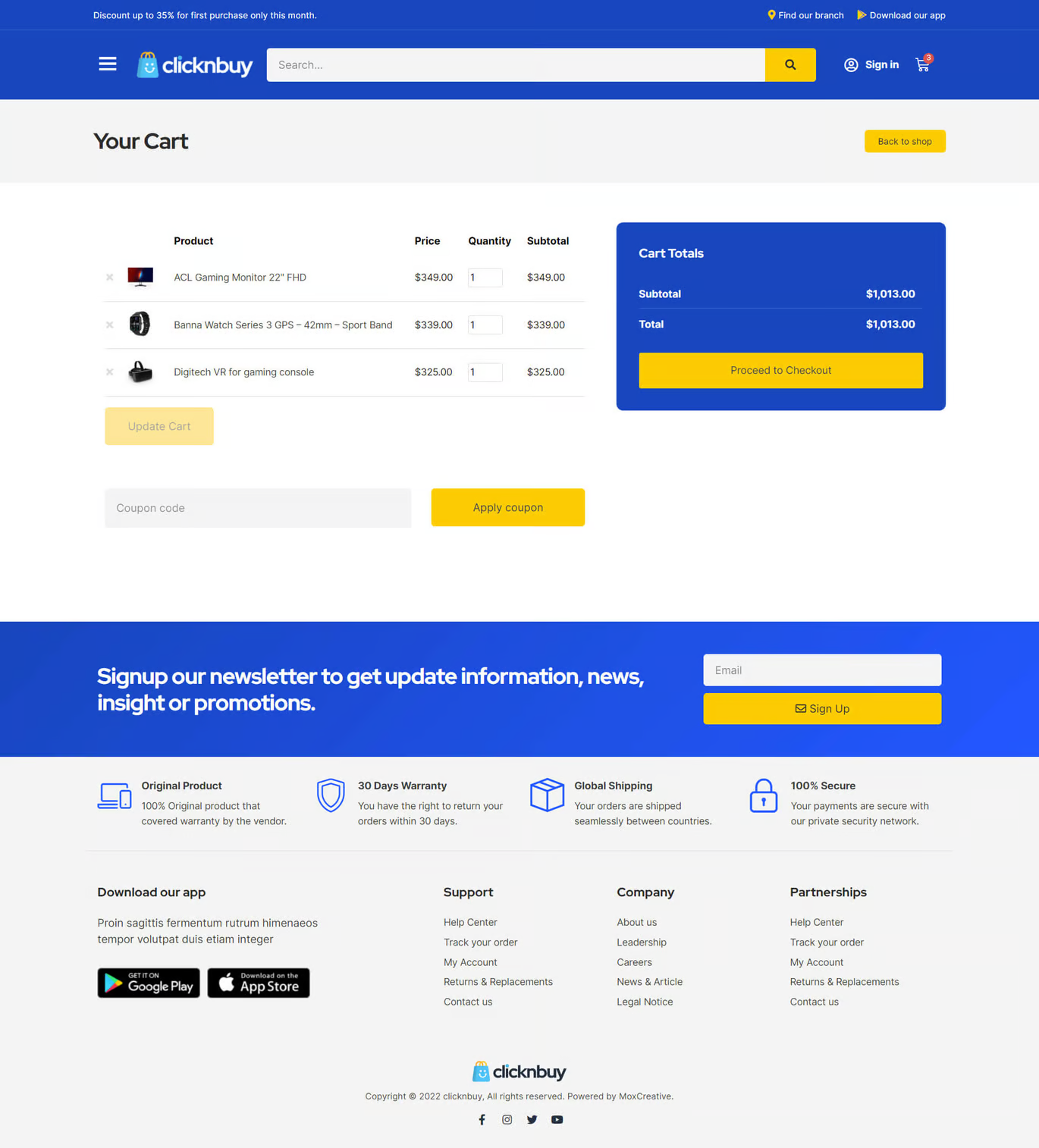 图片[2]-Clicknbuy – WooCommerce 电子商店 Elementor 模板包-光子波动网 | 专业WordPress修复服务，全球范围，快速响应