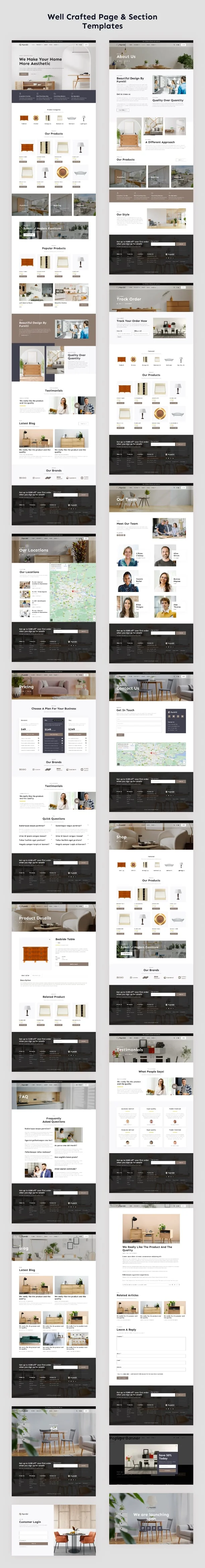 画像[2] - Furniti - Furniture & Home Decor Store Elementor Pro Template Pack - Photon Flux｜プロのWordPress修理サービス！