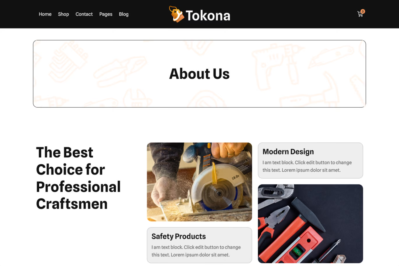图片[1]-Tokona – 工具商店电子商务 Elementor Pro 模板包-361Sale WordPress Care