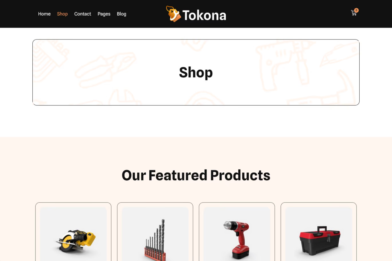 图片[3]-Tokona – 工具商店电子商务 Elementor Pro 模板包-361Sale WordPress Care