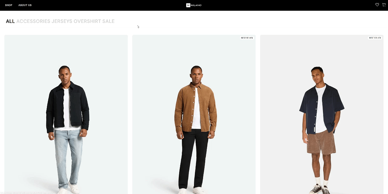 图片[1]-Milano 电子商务模板 – 现代简约，高端时尚体验-光子波动网 | 专业WordPress修复服务，全球范围，快速响应