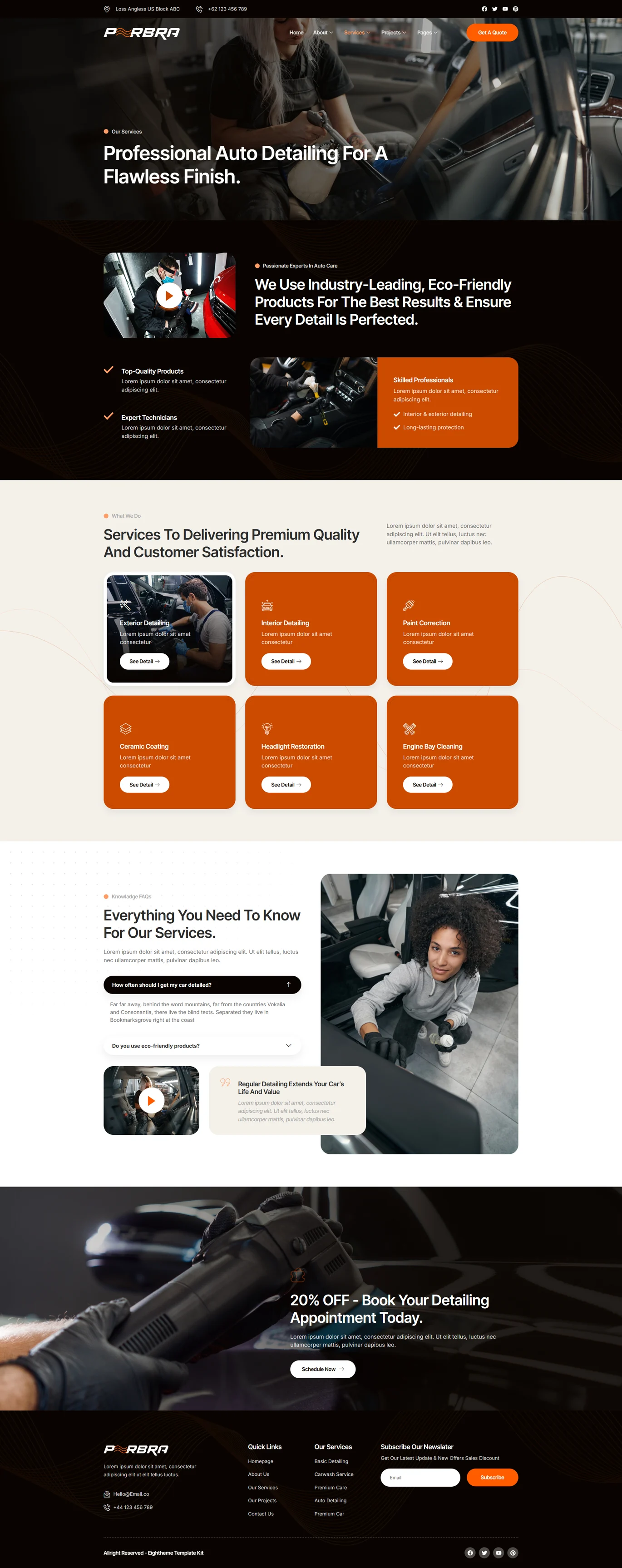 图片[1]-Perbra – 汽车护理与美容 Elementor 模板套件-光子波动网 | 专业WordPress修复服务，全球范围，快速响应