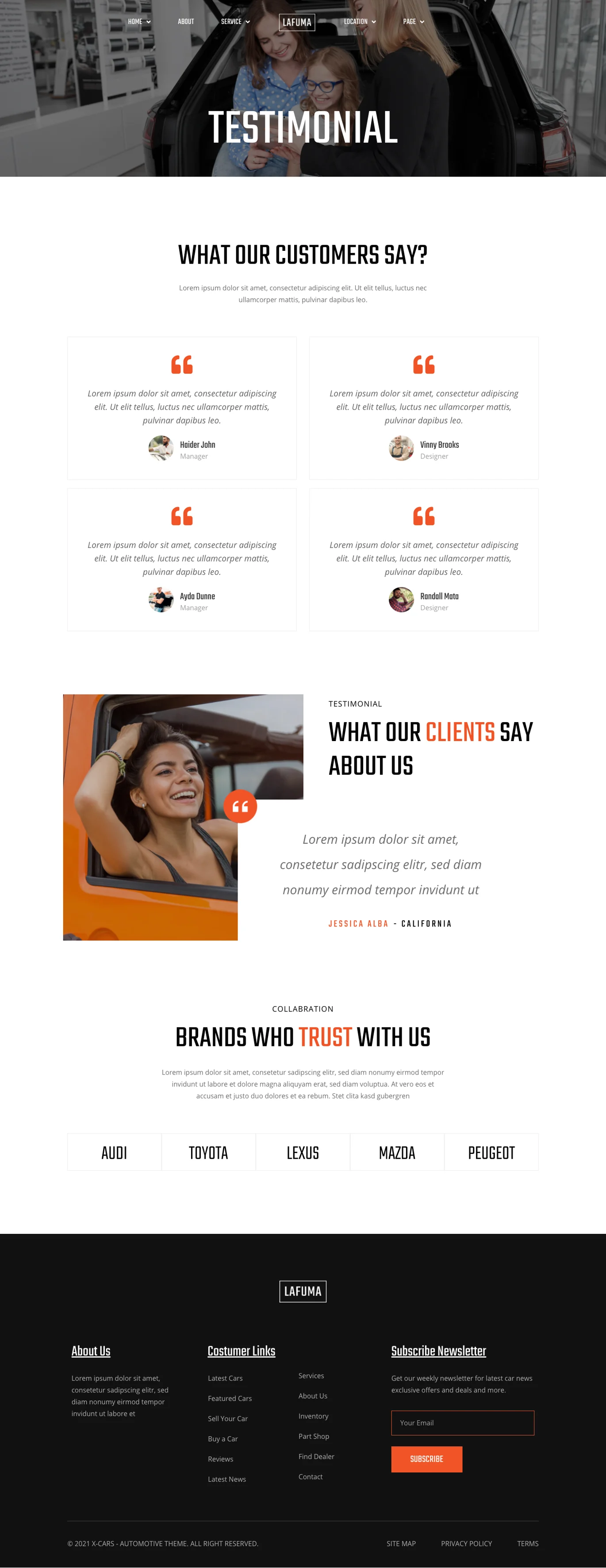 图片[1]-Lafuma – 汽车租赁与汽车经销商 Elementor 模板套件-光子波动网 | 专业WordPress修复服务，全球范围，快速响应