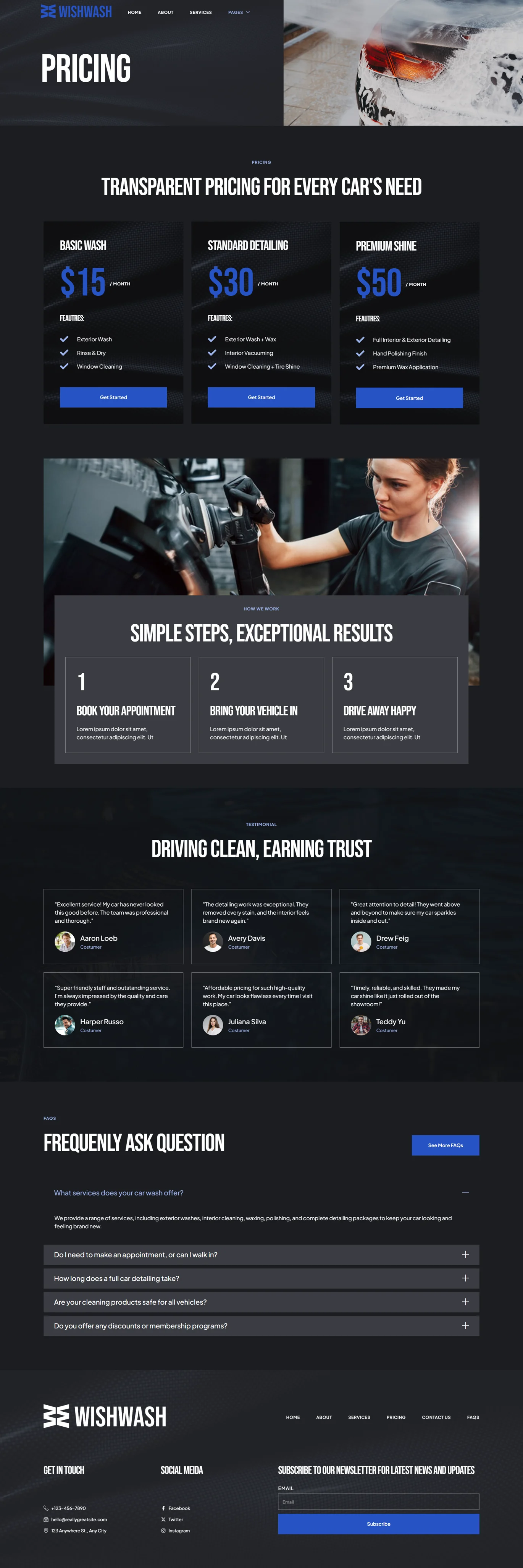 图片[2]-WishWash – 汽车洗车与美容服务 Elementor 模板套件-光子波动网 | 专业WordPress修复服务，全球范围，快速响应
