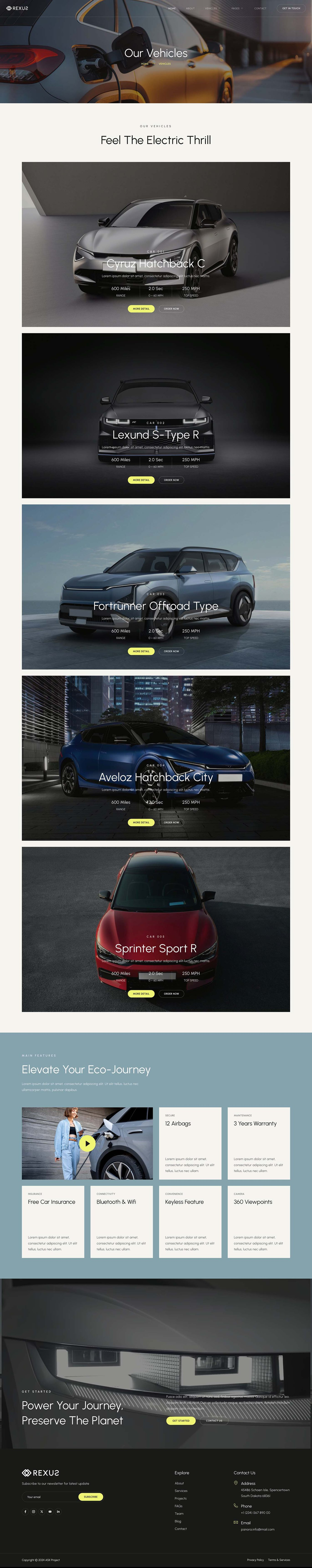 Image [2] - Rexus - Electric Vehicle Elementor Template Kit - Photon Flux | Professional WordPress Repair Service, Global Reach, Fast Response