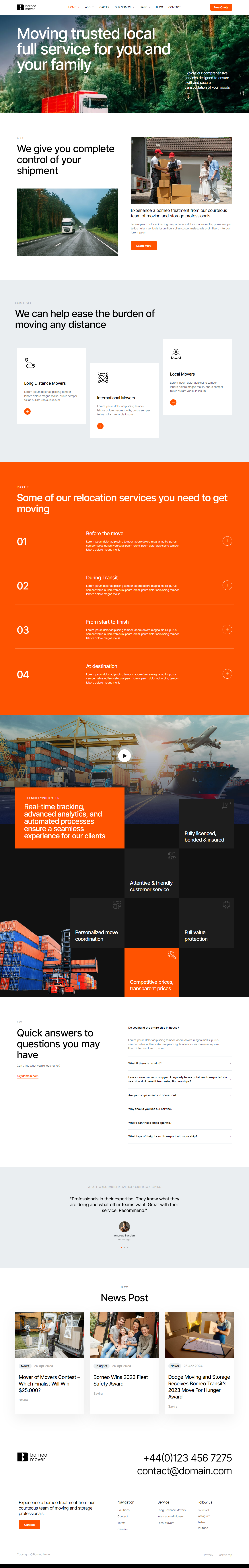 Image [2] - Borneo - Moving & Packing Elementor Pro Template Kit - Photon Flux Network | Professional WordPress Repair Service, Global Reach, Fast Response