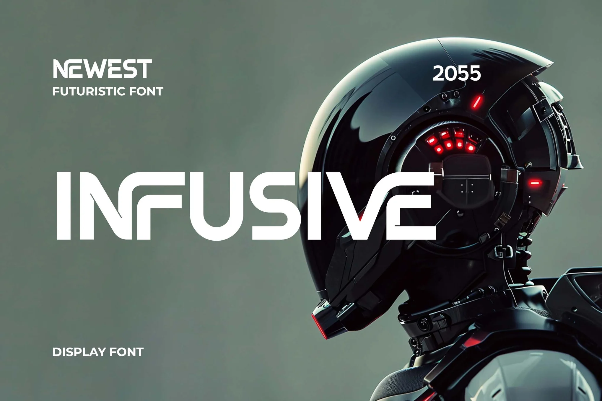 Infusive Futuristic Display Font - 未来感展示字体-光子波动网 | 专业WordPress修复服务，全球范围，快速响应