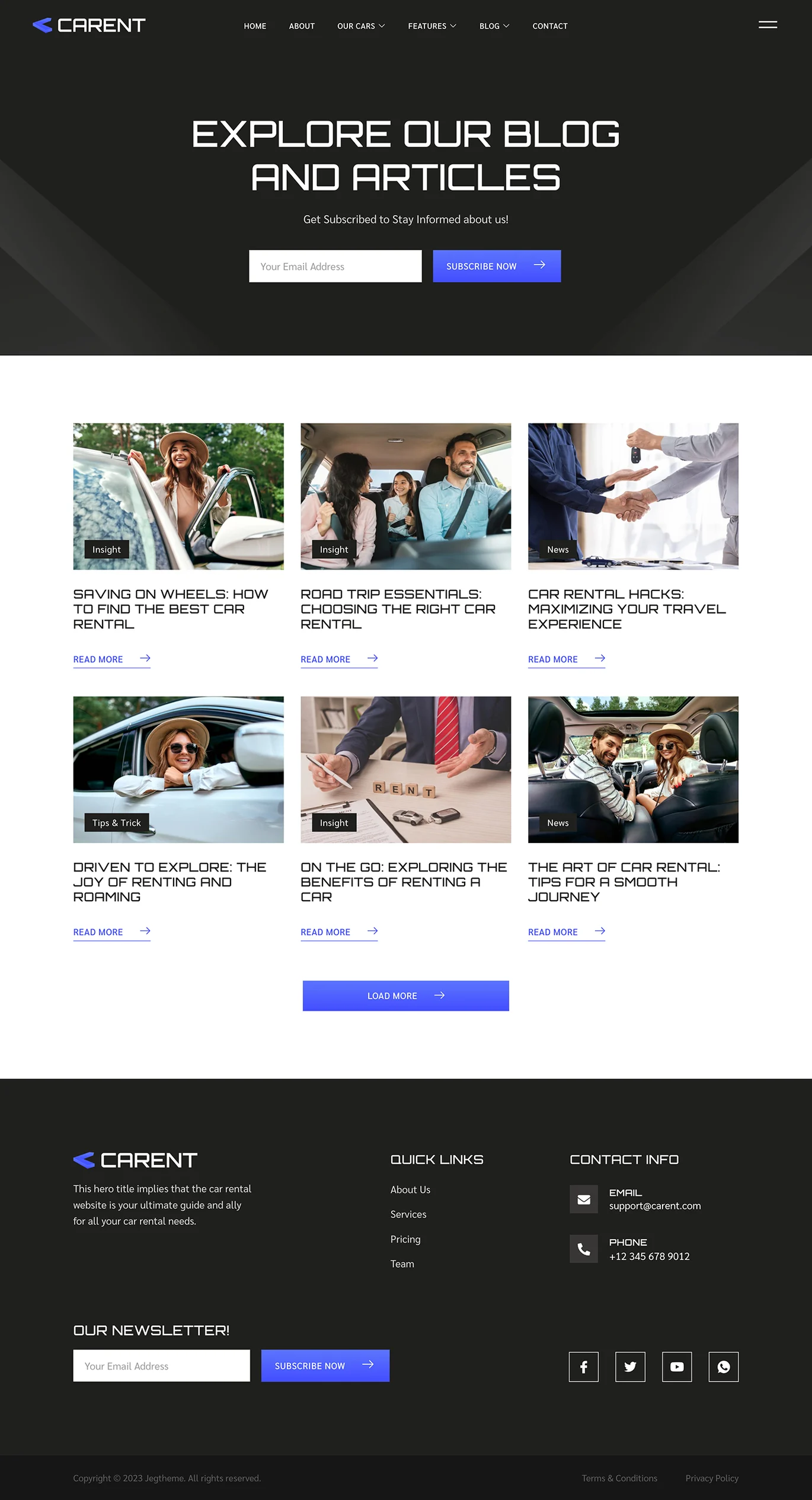 图片[2]-Carent – 汽车租赁业务与汽车经销商 Elementor 模板包-光子波动网 | 专业WordPress修复服务，全球范围，快速响应