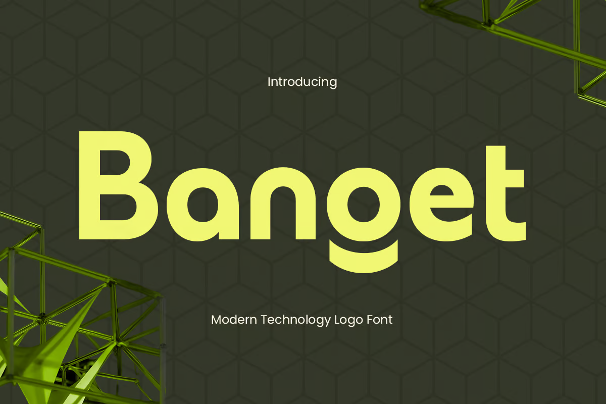 Banget Logo Font - 标志字体-光子波动网 | 专业WordPress修复服务，全球范围，快速响应