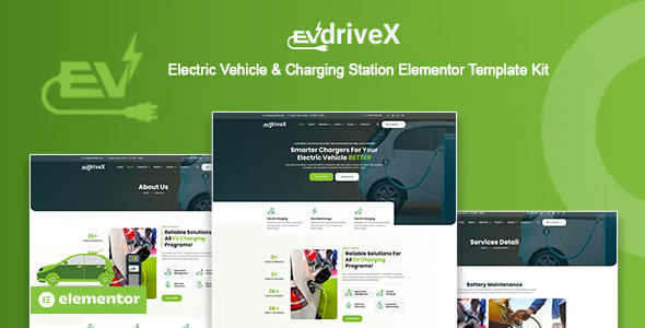 图片[2]-EVdriveX – 电动汽车与充电站 Elementor 模板包-光子波动网 | 专业WordPress修复服务，全球范围，快速响应