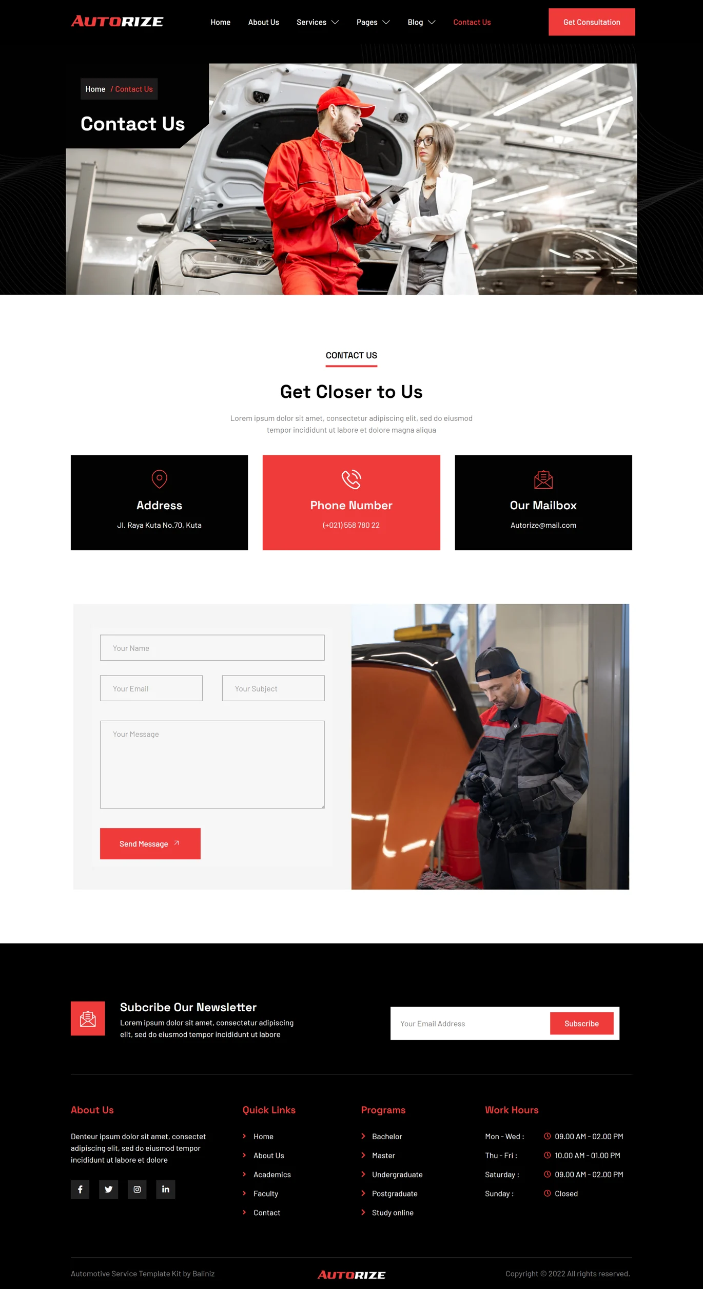 图片[2]-Autorize – 汽车维修与汽车服务 Elementor 模板包-光子波动网 | 专业WordPress修复服务，全球范围，快速响应