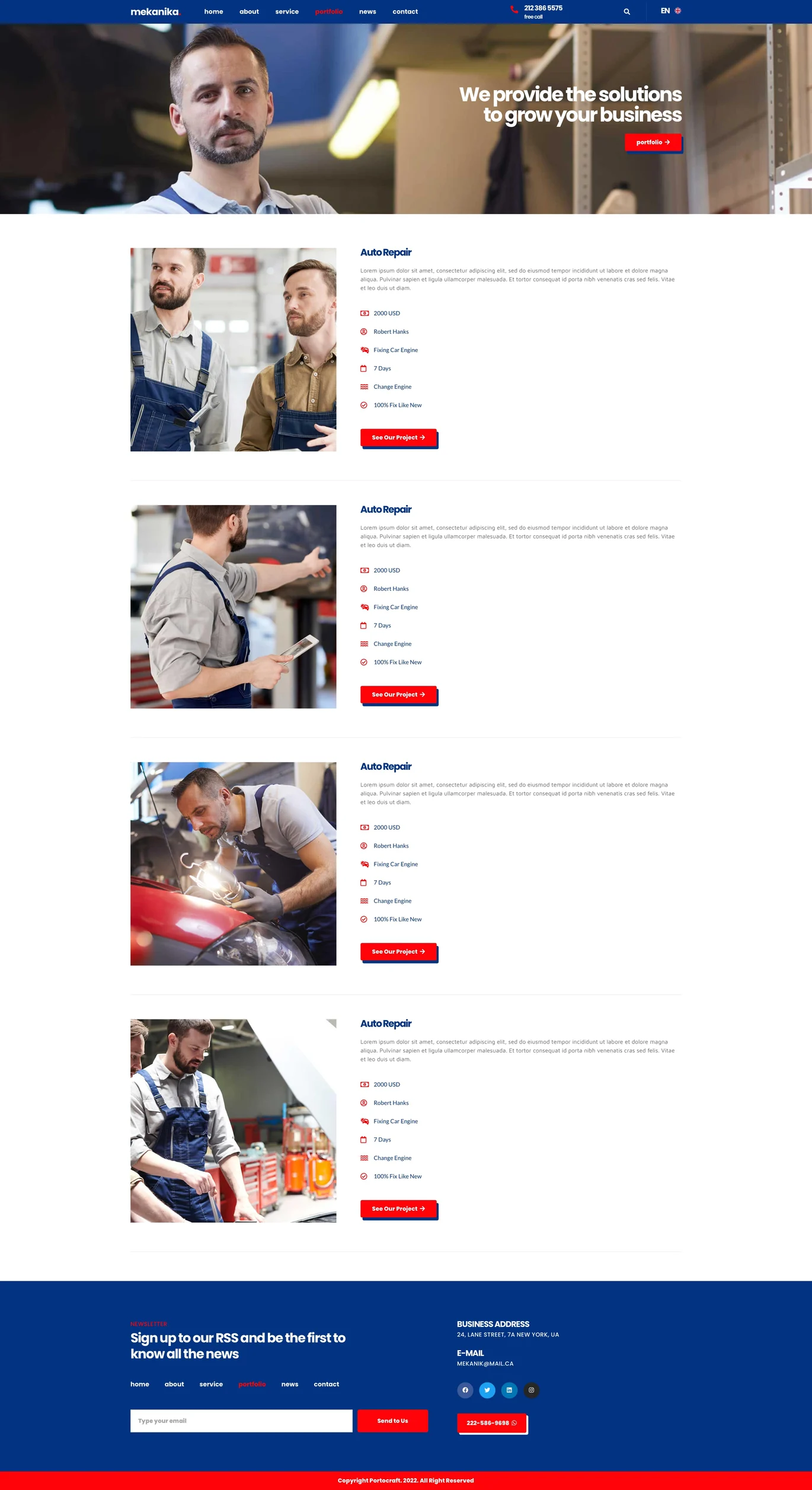 图片[2]-Mekanika – 机械维修与车间公司模板包-光子波动网 | 专业WordPress修复服务，全球范围，快速响应