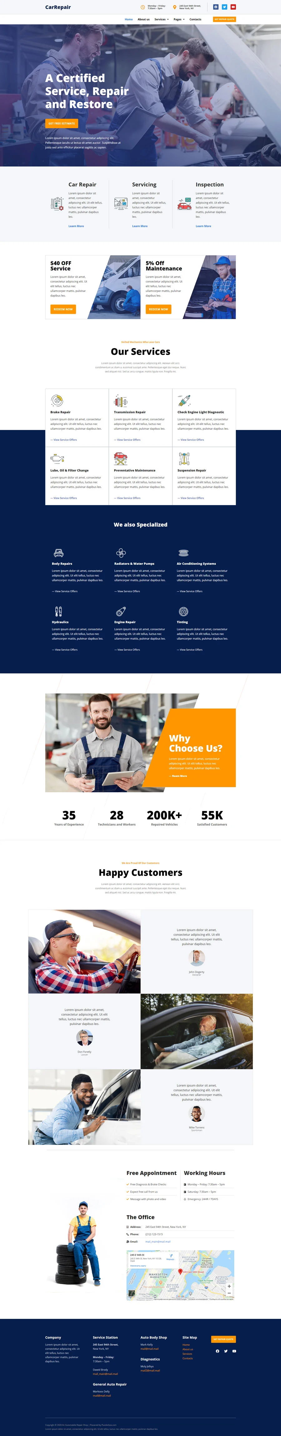 Image [3] - CarRepair - Local Business Template Package - Photon Fluctuation Network | Professional WordPress repair service, worldwide, fast response!