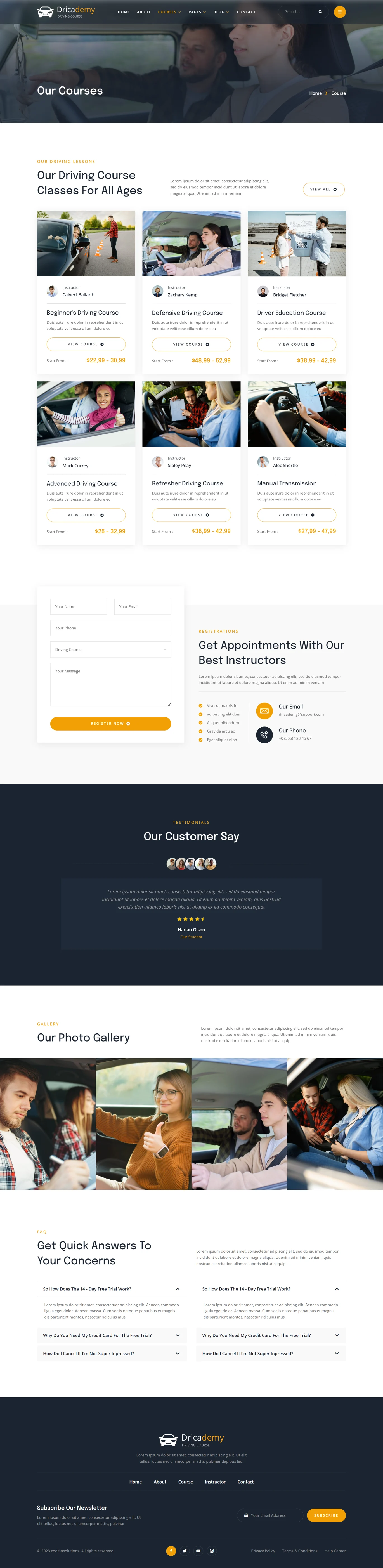 图片[3]-Dricademy – 驾驶课程与交通学校 Elementor 模板包-光子波动网 | 专业WordPress修复服务，全球范围，快速响应