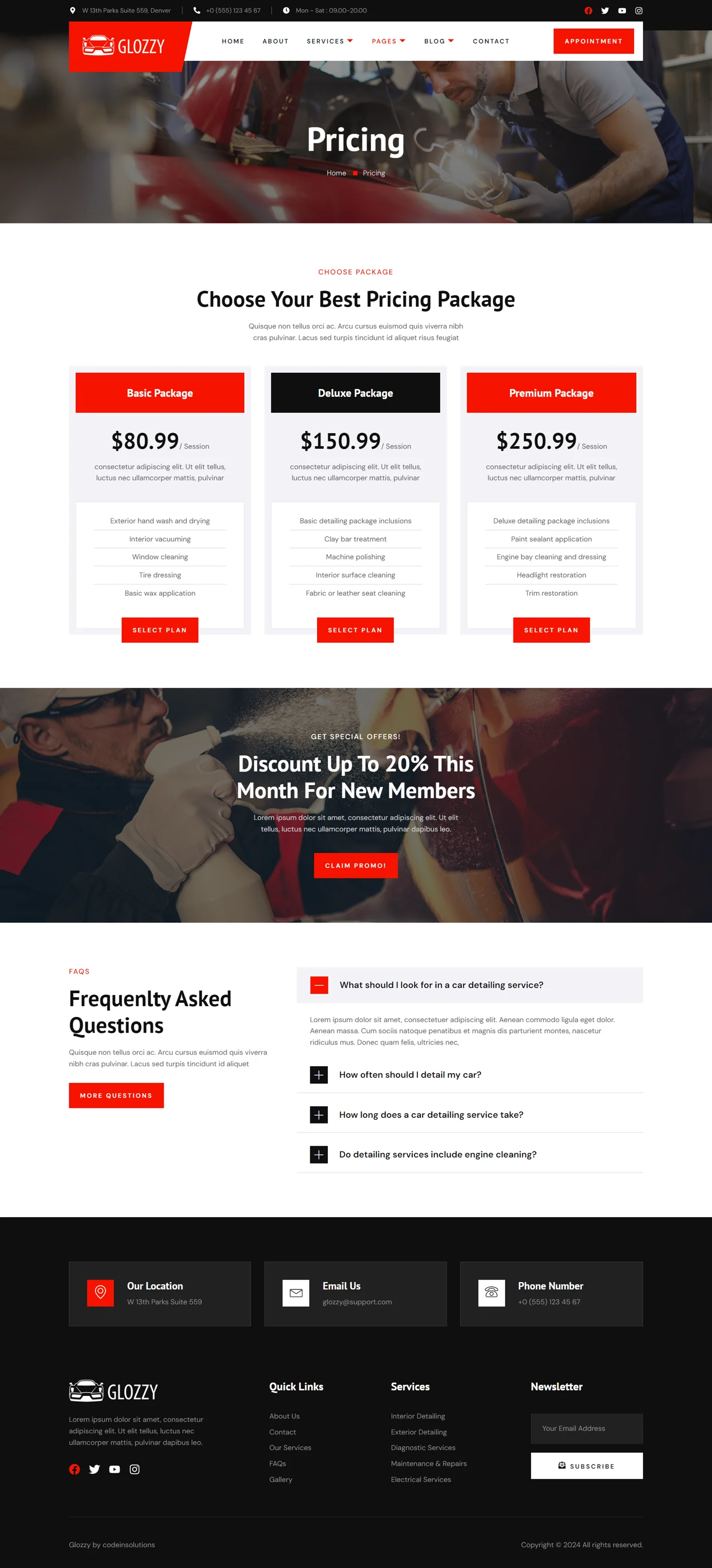 Image [3] - Glozzy - Car Detailing & Repair Service Elementor Template Pack - Photon Flux | Professional WordPress Repair Service, Global Reach, Fast Response