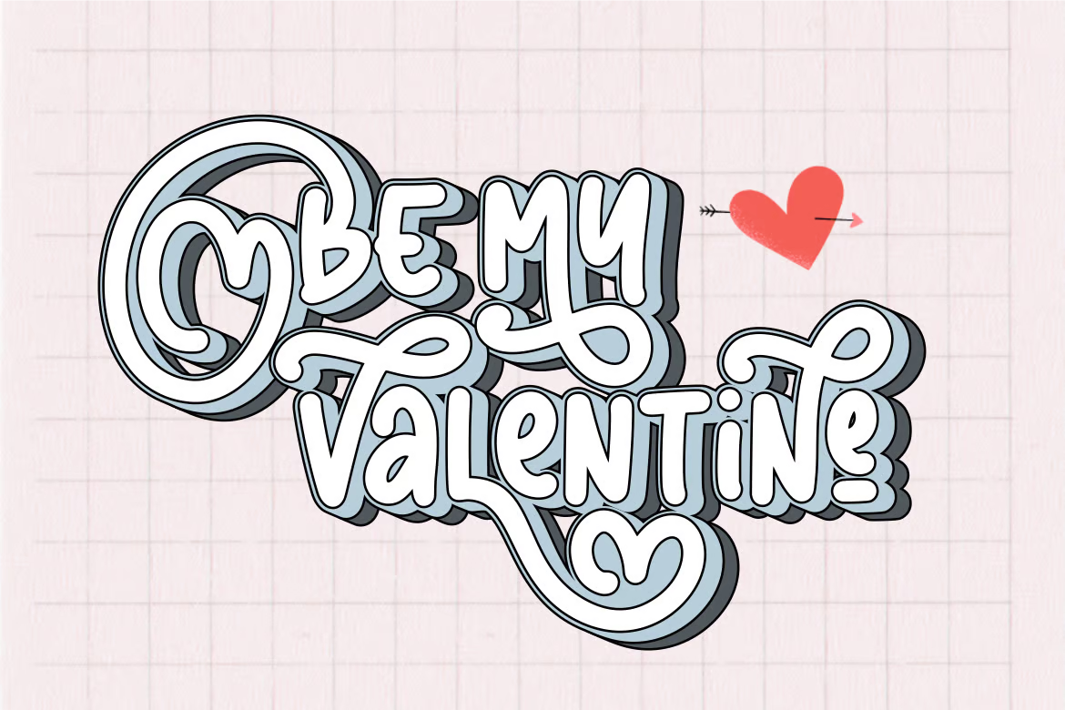 图片[2]-Lovely Valentine Display Font – 甜美情人节展示字体-光子波动网 | 专业WordPress修复服务，全球范围，快速响应