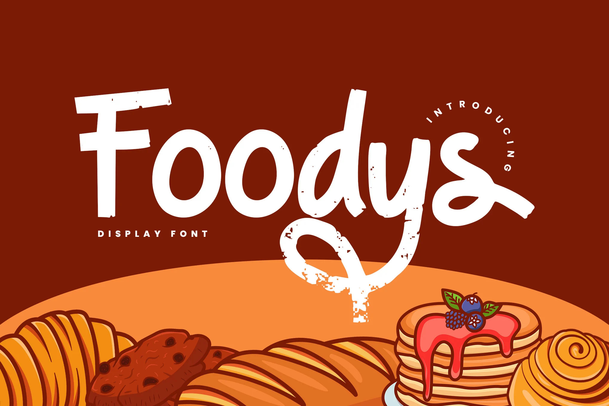 Foodys - 食品展示字体-光子波动网 | 专业WordPress修复服务,全球范围,快速响应