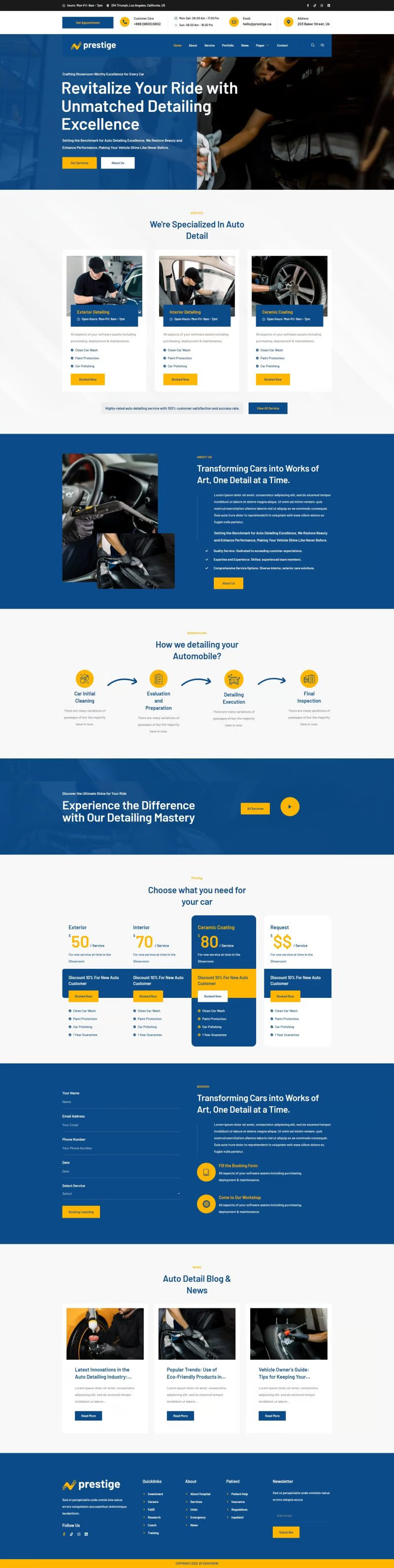 Image [3] - Prestige - Auto Repair & Car Detailing Service Elementor Template Pack - Photon Fluctuation Network | Professional WordPress repair service, worldwide, fast response !